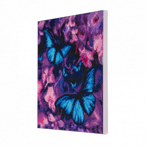Crystal Art Schmetterling 30 x 30cm - Bild 2