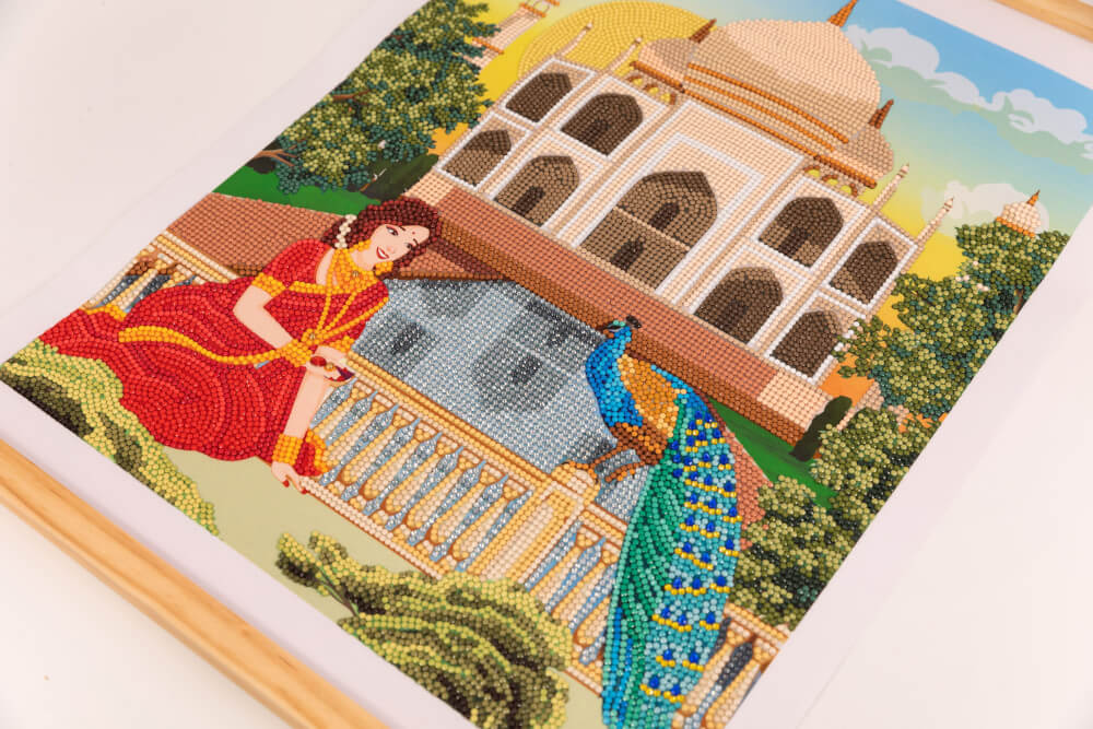 CRYSTAL ART Scroll Taj Mahal - Bild 3