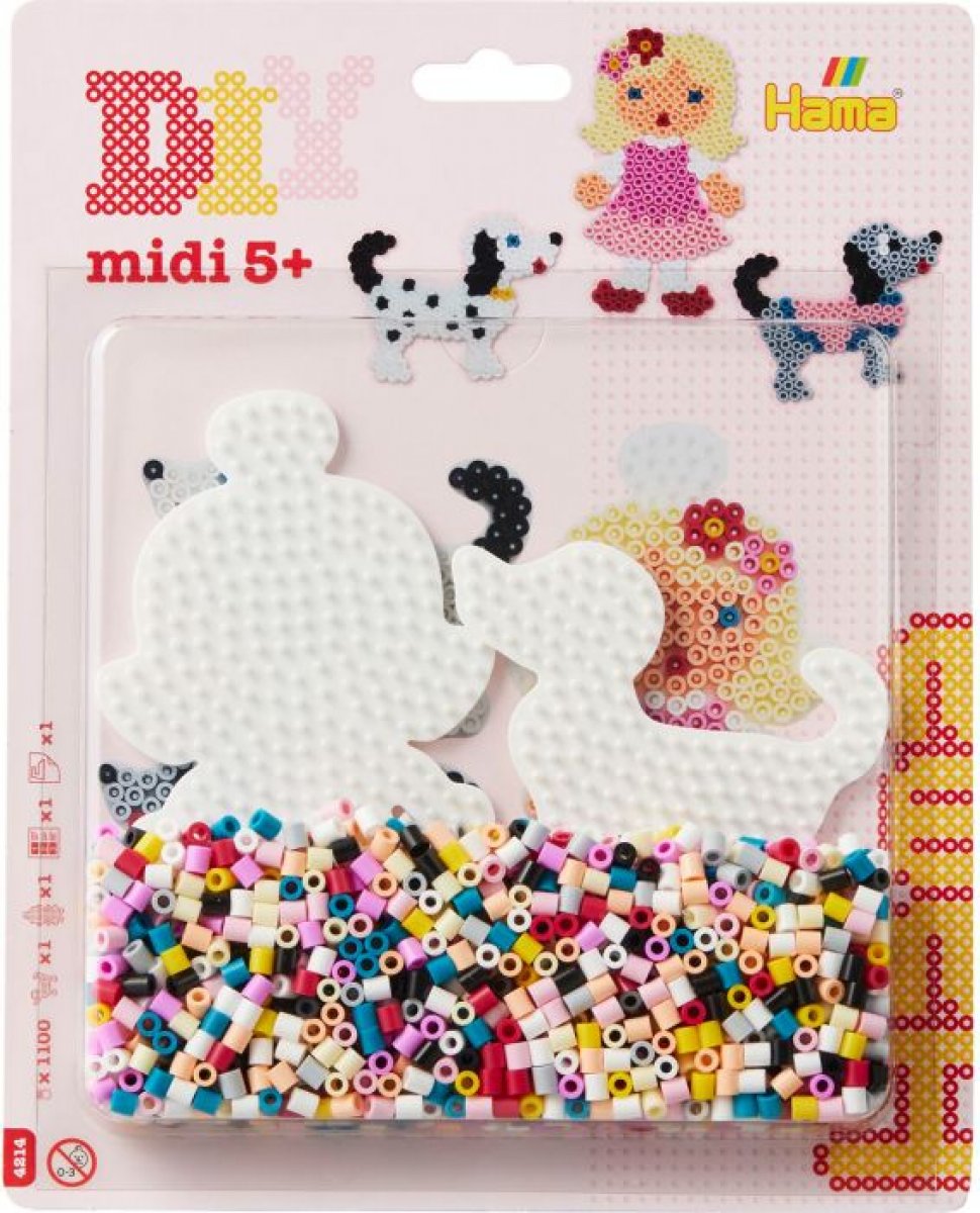 HAMA Mädchen und Hund - Bild 1