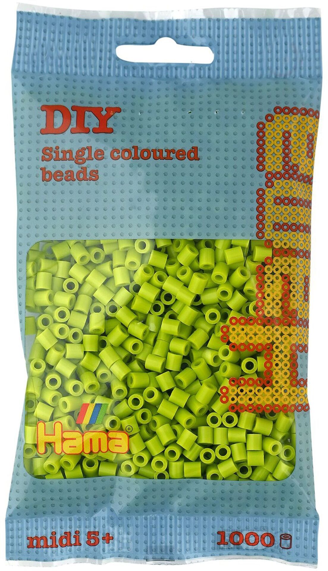 HAMA Beutel Lime 1000 Perlen - Bild 1