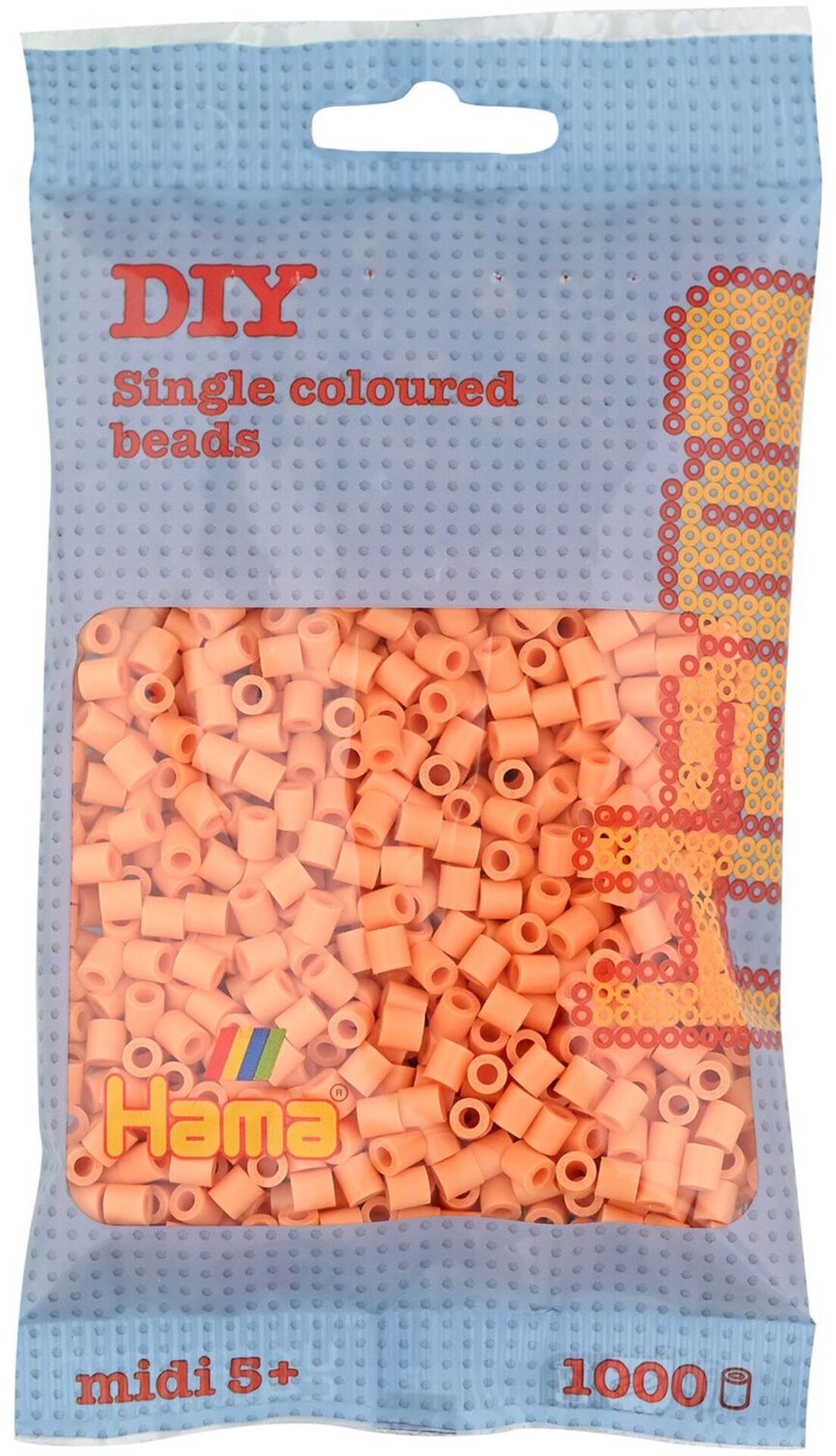 HAMA Beutel Apricot 1000 Perlen - Bild 1