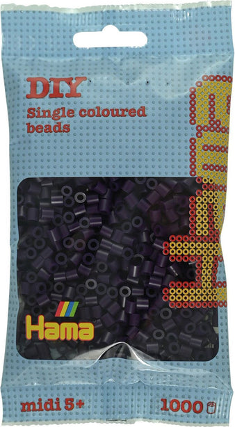 HAMA Bügelperlen Midi - Aubergine 1000 Perlen