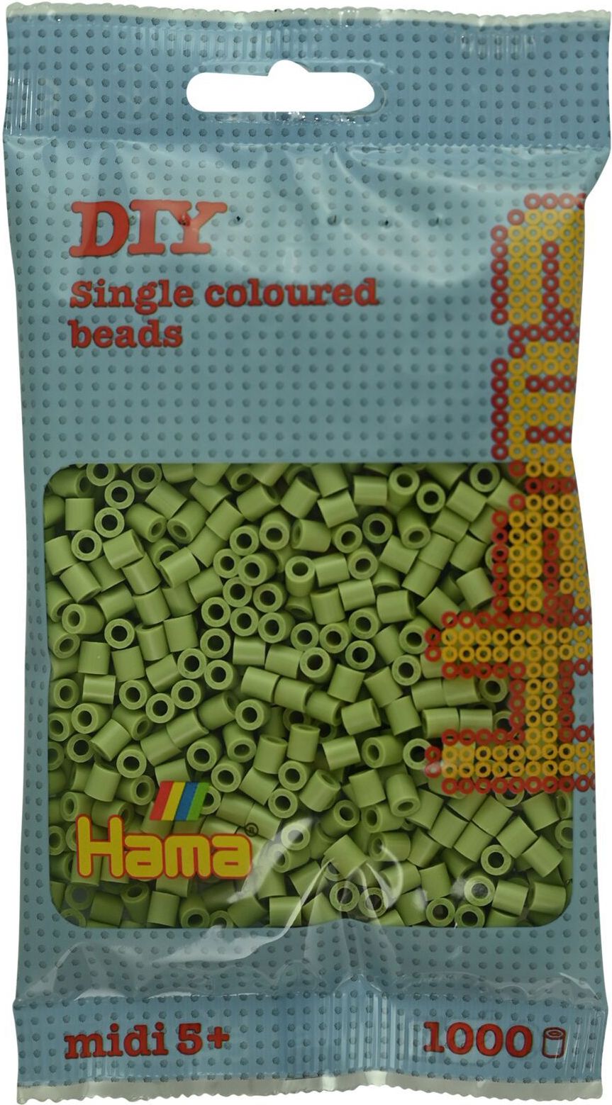 HAMA Bügelperlen Midi - Pastell Matcha 1000 Perlen - Bild 1