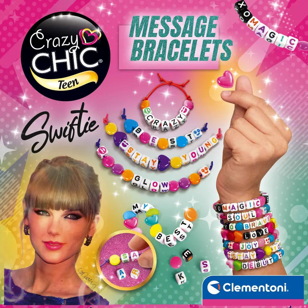 Clementoni Crazy Chic Teen Message Bracelets Swiftie - Bild 2