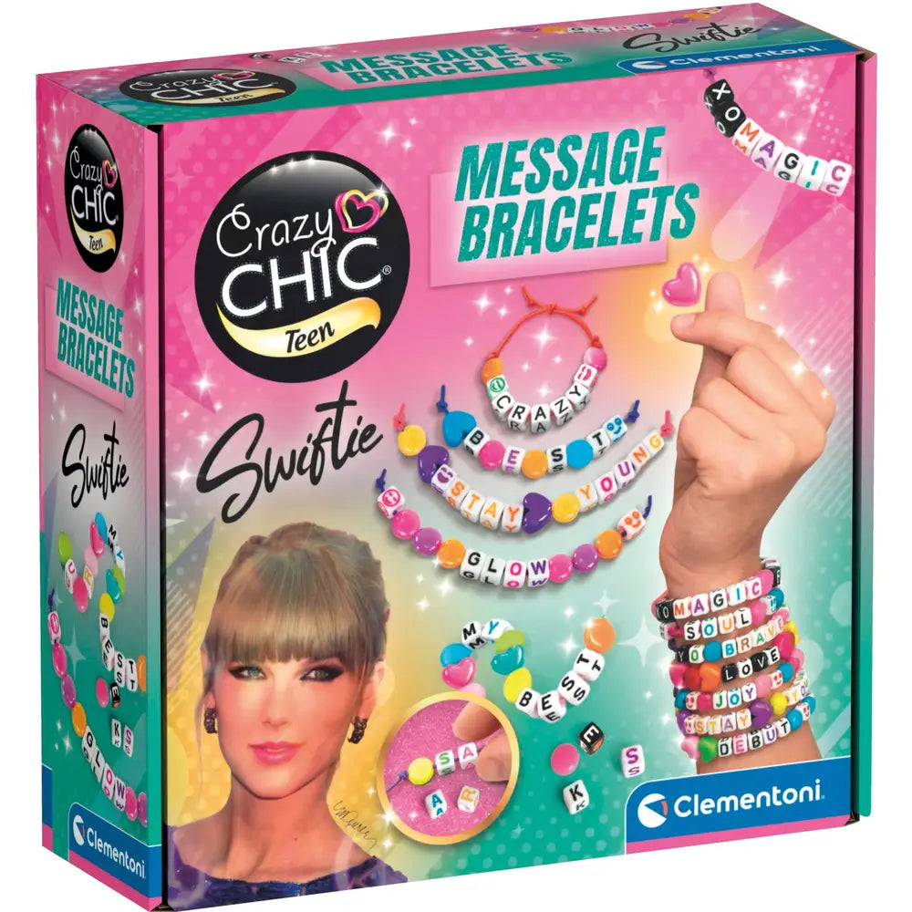 Clementoni Crazy Chic Teen Message Bracelets Swiftie - Bild 1