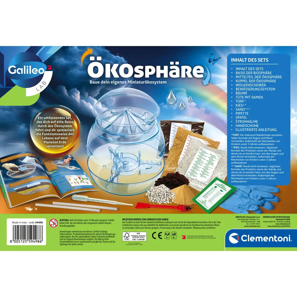 Clementoni Galileo Ökosphäre – Miniaturökosystem - Bild 3