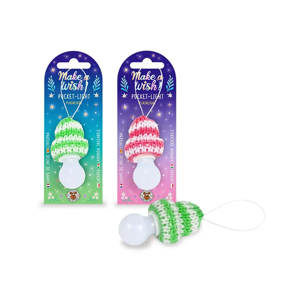 Make a Wish Pocket Light Strickmütze, 2-fach sortiert - Bild 1