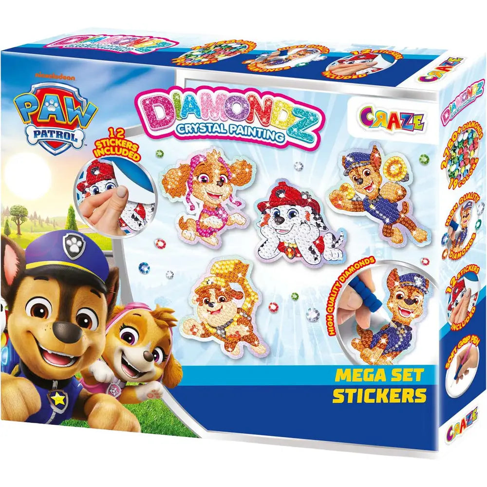 Craze Diamondz Paw Patrol Mega Set Sticker - Bild 2