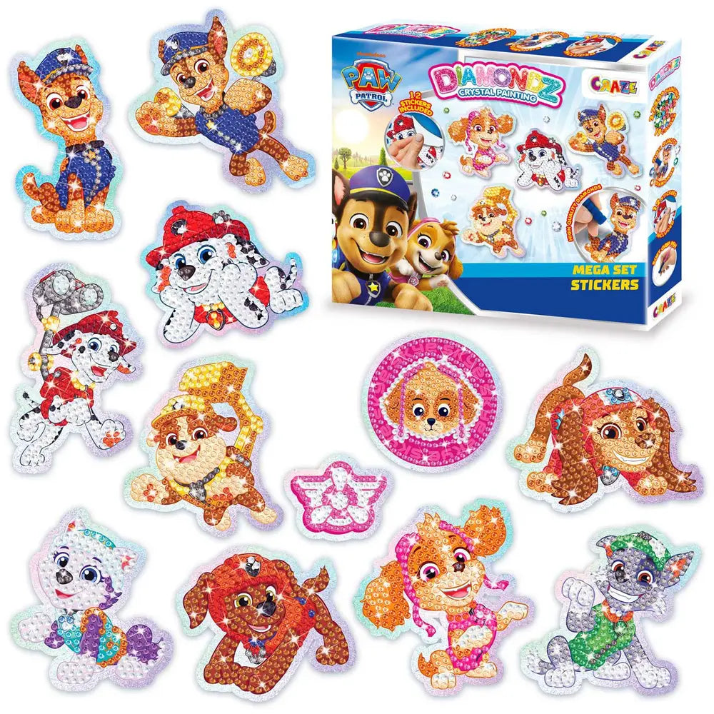 Craze Diamondz Paw Patrol Mega Set Sticker - Bild 3
