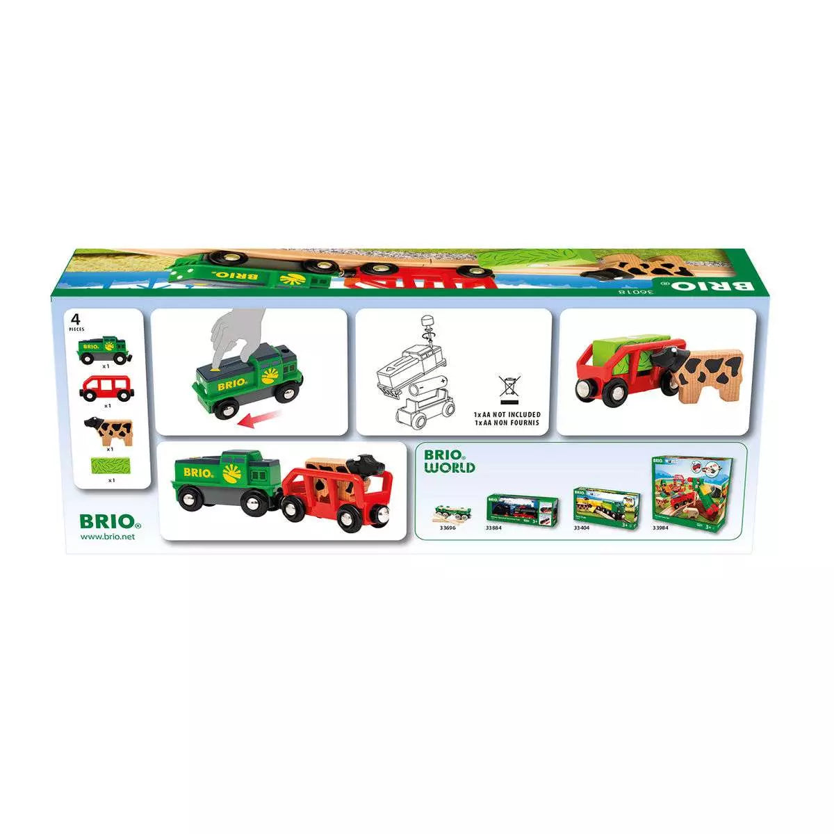 Brio Bauernhof Batteriezug 36.018 - Bild 8