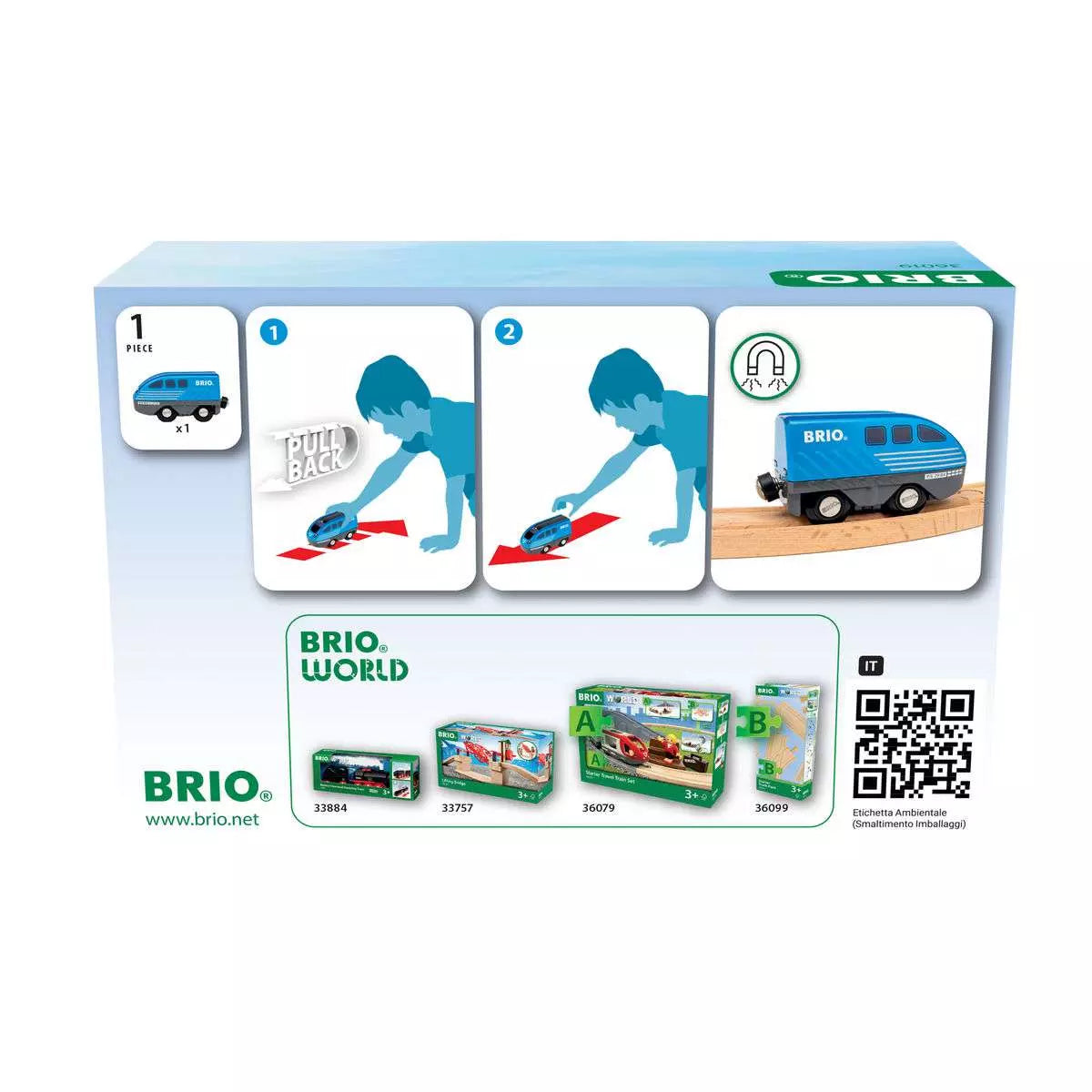 Brio Lok mit Rückziehmotor 36019 - Bild 8