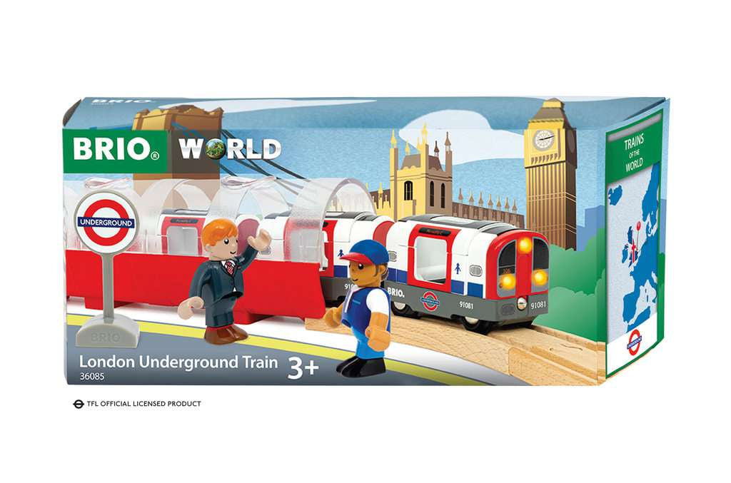 Brio Londoner U-Bahn Zug 36085 - Bild 1
