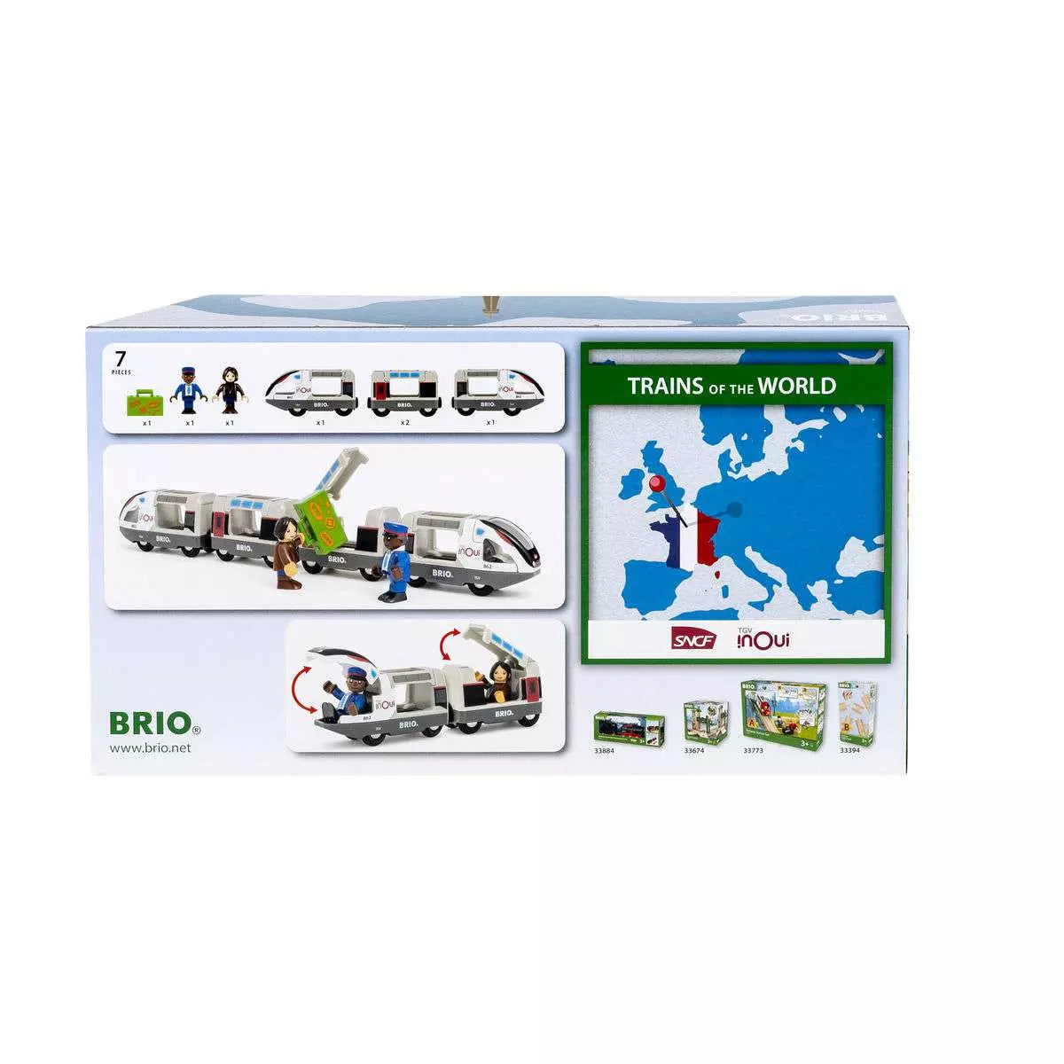 Brio TGV Hochgeschwindigkeitszug 36.087 - Bild 4