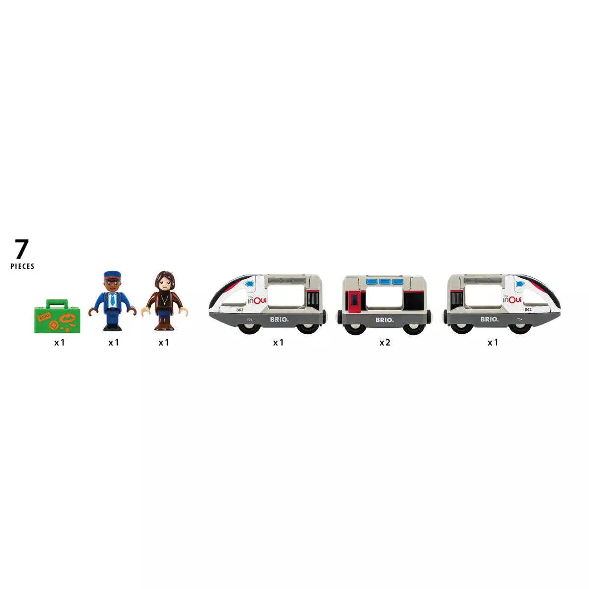 Brio TGV Hochgeschwindigkeitszug 36.087 - Bild 7