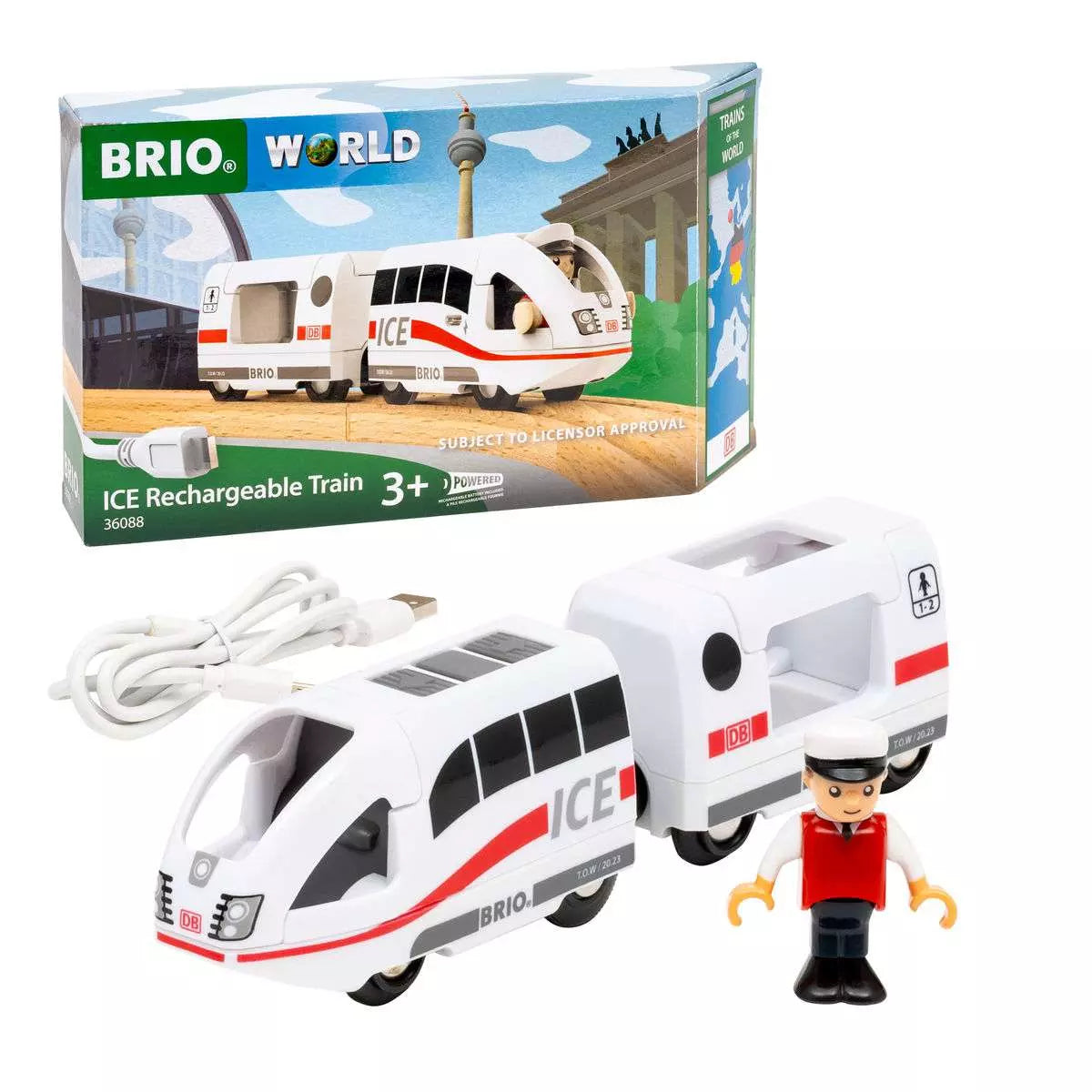Brio ICE Zug wiederaufladbar 36.088 - Bild 1