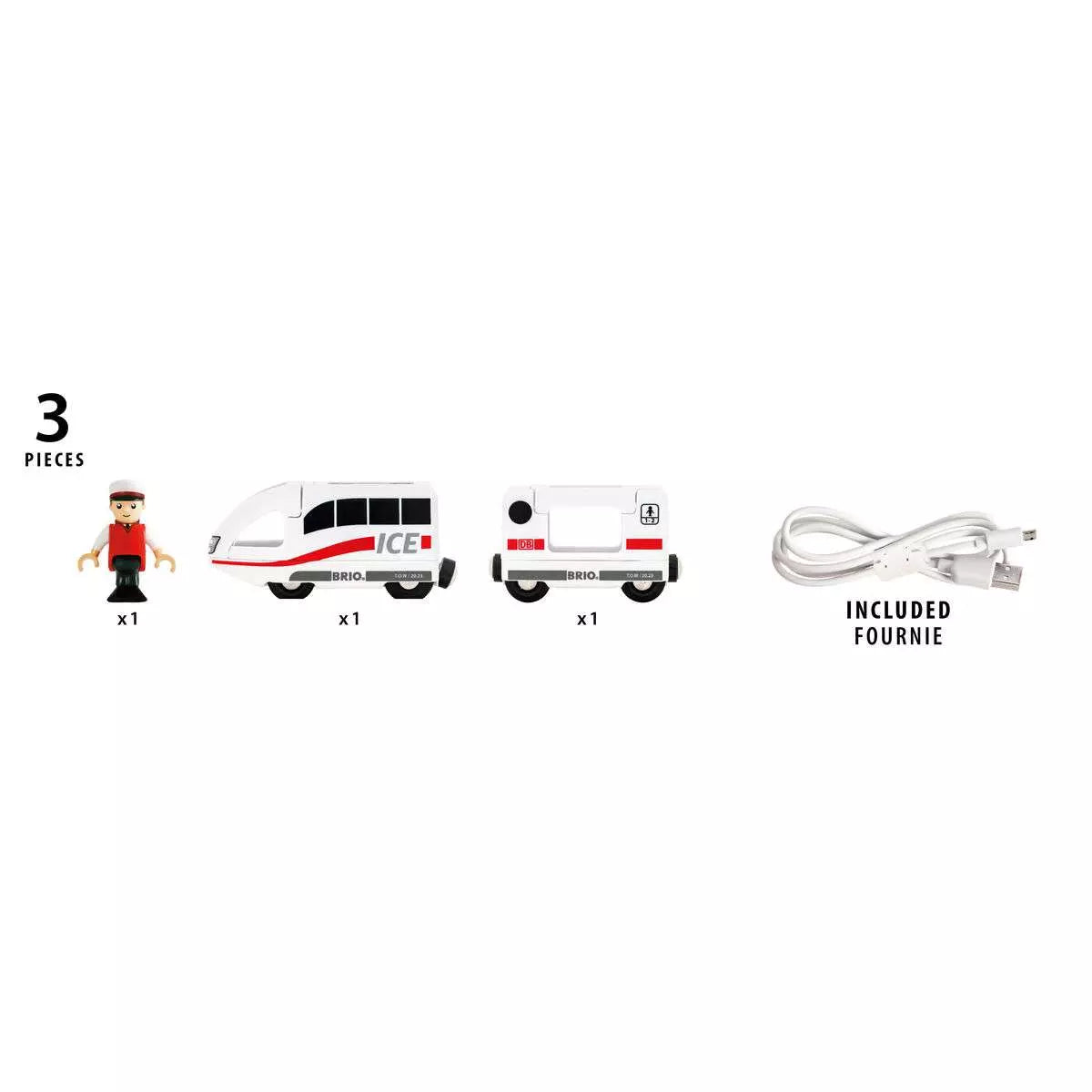 Brio ICE Zug wiederaufladbar 36.088 - Bild 7