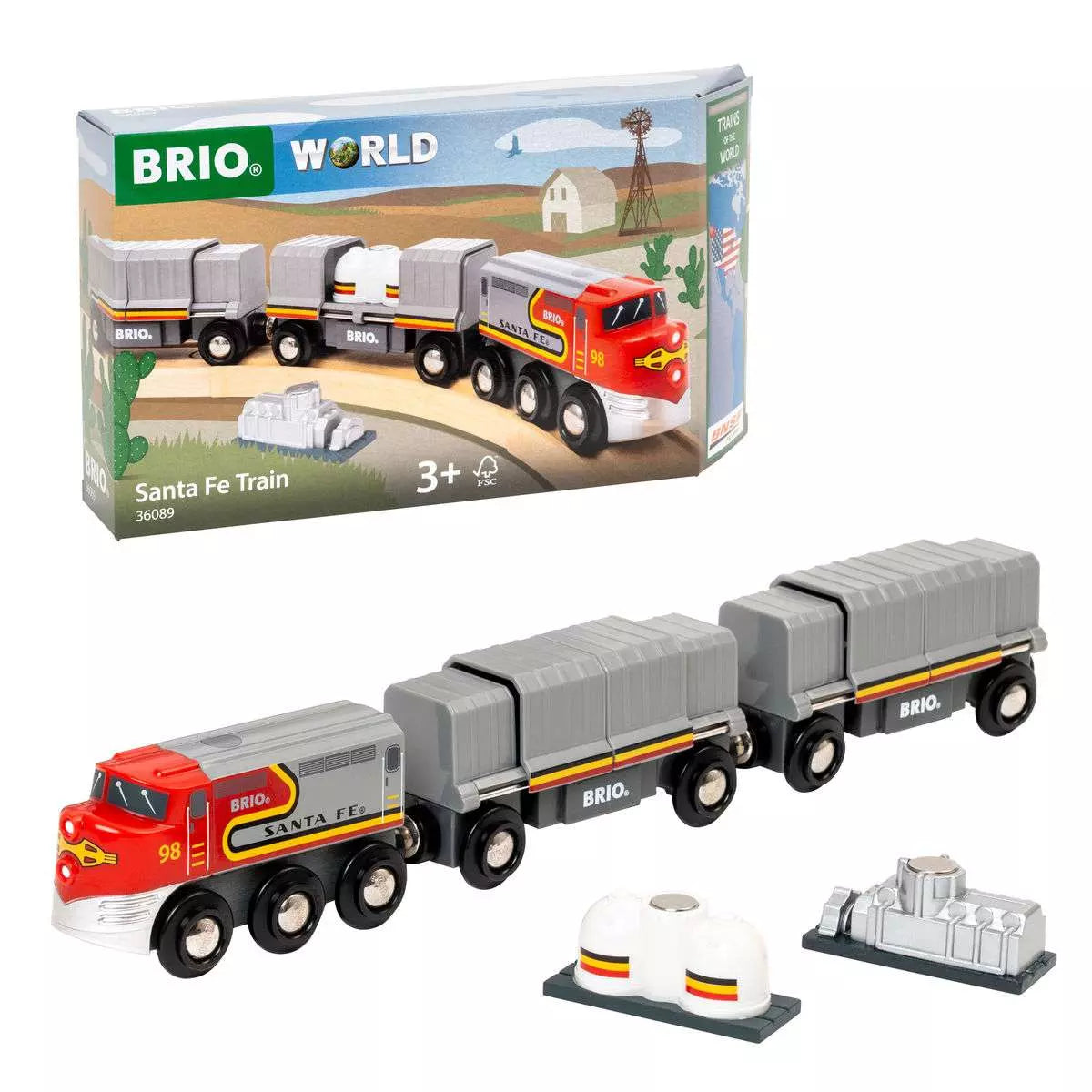 Brio Santa Fe Zug 36089 - Bild 1