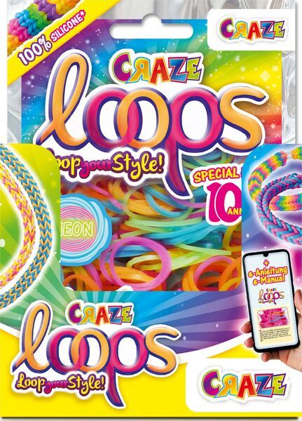 Craze LOOPS 100 Ringe - Bild 5
