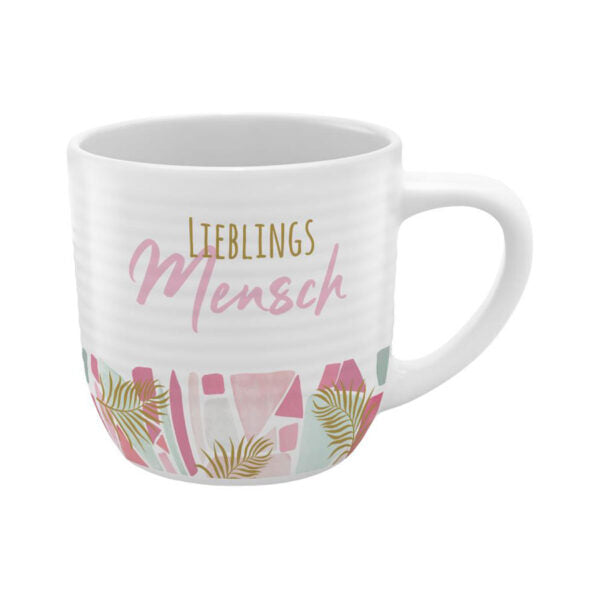 Tasse Rillen Lieblingsmensch - Bild 1