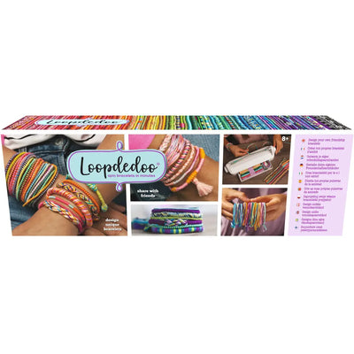 Loopdedoo Armband-Designer – Verpackung mit selbstgemachten Freundschaftsbändern