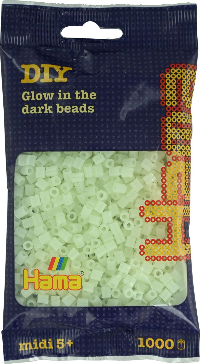HAMA Perlen - Leuchtfarben, grün - Bild 1