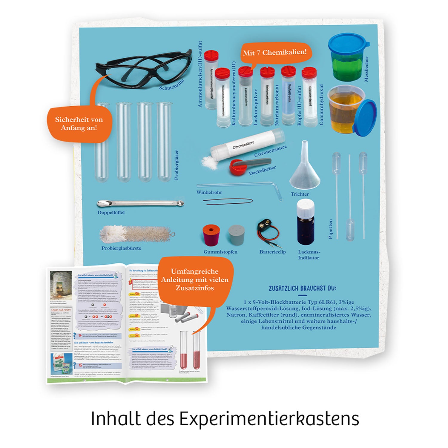 Kosmos Chemielabor C 1000 - Bild 2