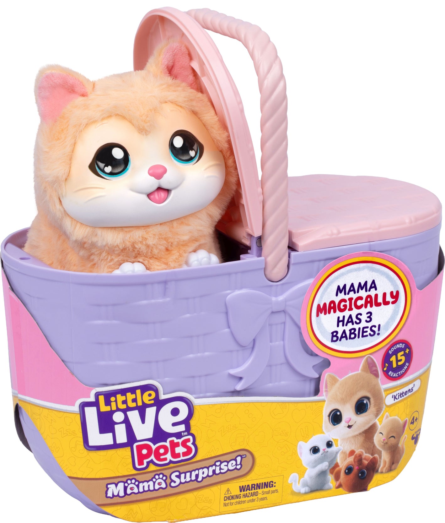 LITTLE LIVE PETS MAMA SURPRISE S7 Kätzchen Spielset