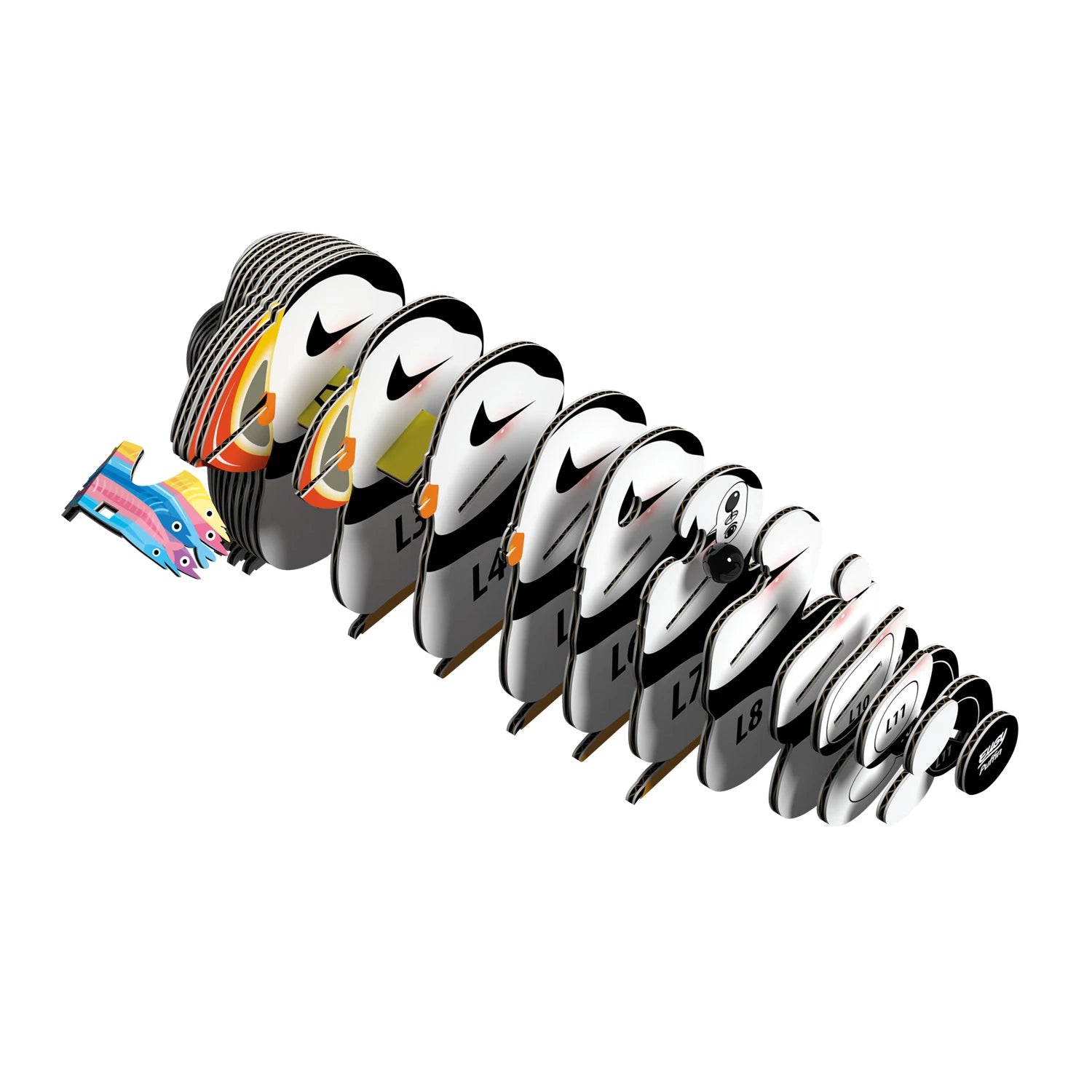 3D Bastelset  Papageientaucher - Bild 3