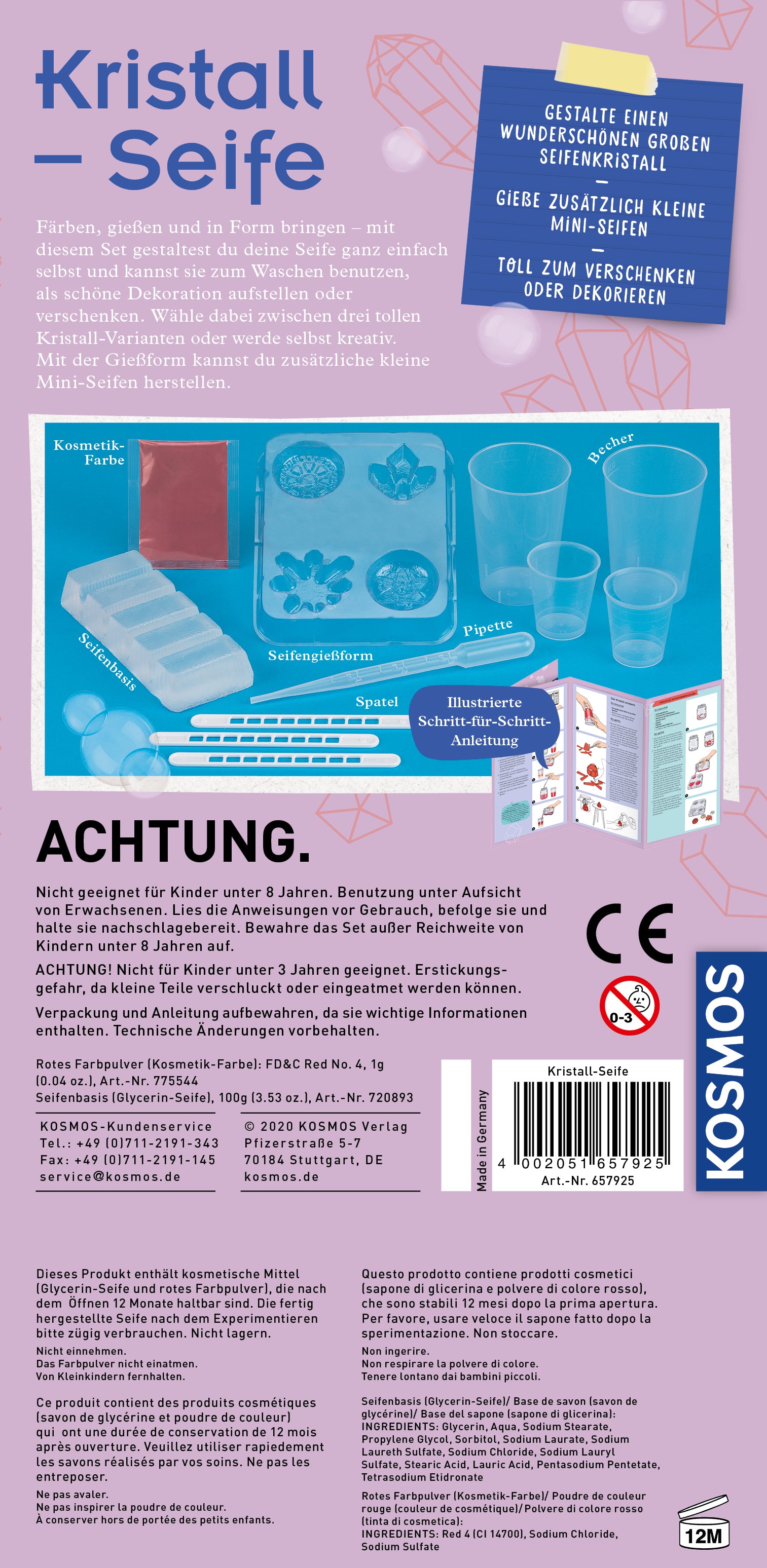 Kosmos Mitbringsel Kristall - Seife - Bild 3