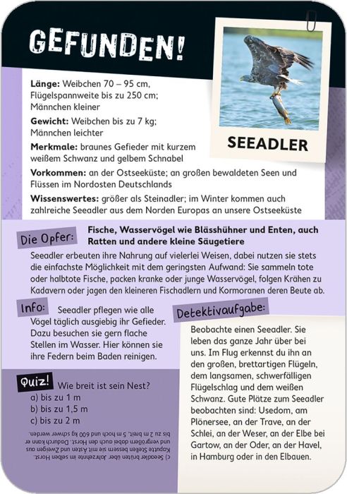 Expedition Natur : Löse 50 tierische Kriminalfälle - Bild 3