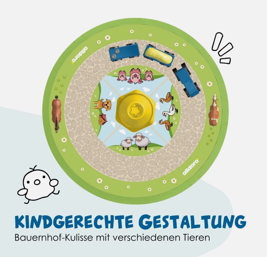 Bauernhofkreisel mit Aktion und Geräusch - Bild 3