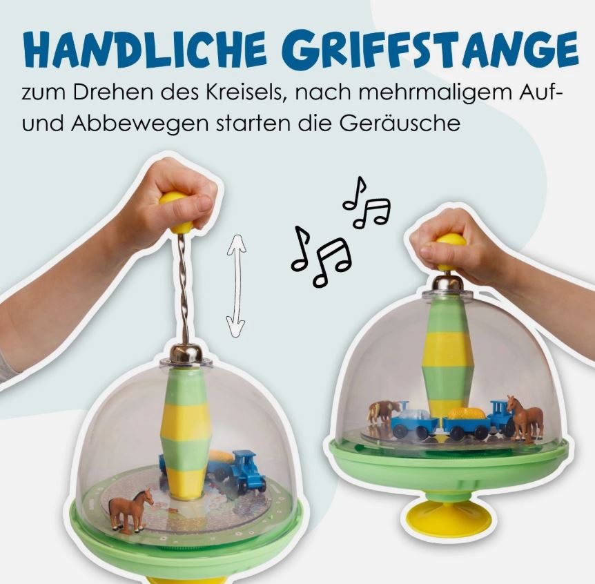 Bauernhofkreisel mit Aktion und Geräusch - Bild 5