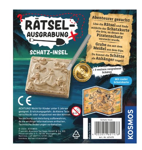 Kosmos Rätsel-Ausgrabung Schatzinsel - Bild 5
