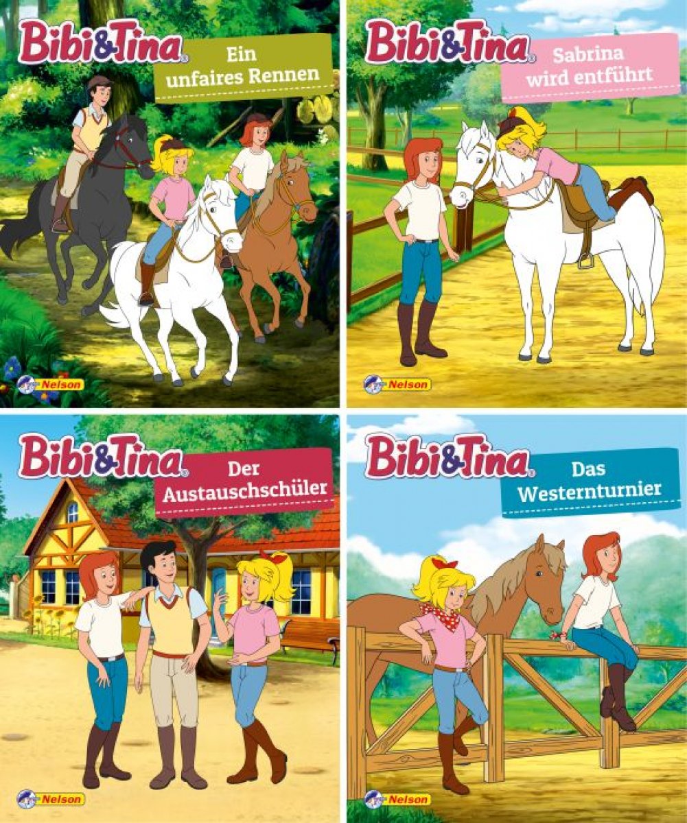 Mini-Bücher Bibi und Tina Serie 29-32 - Bild 1