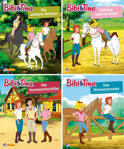 Mini-Bücher Bibi und Tina Serie 29-32