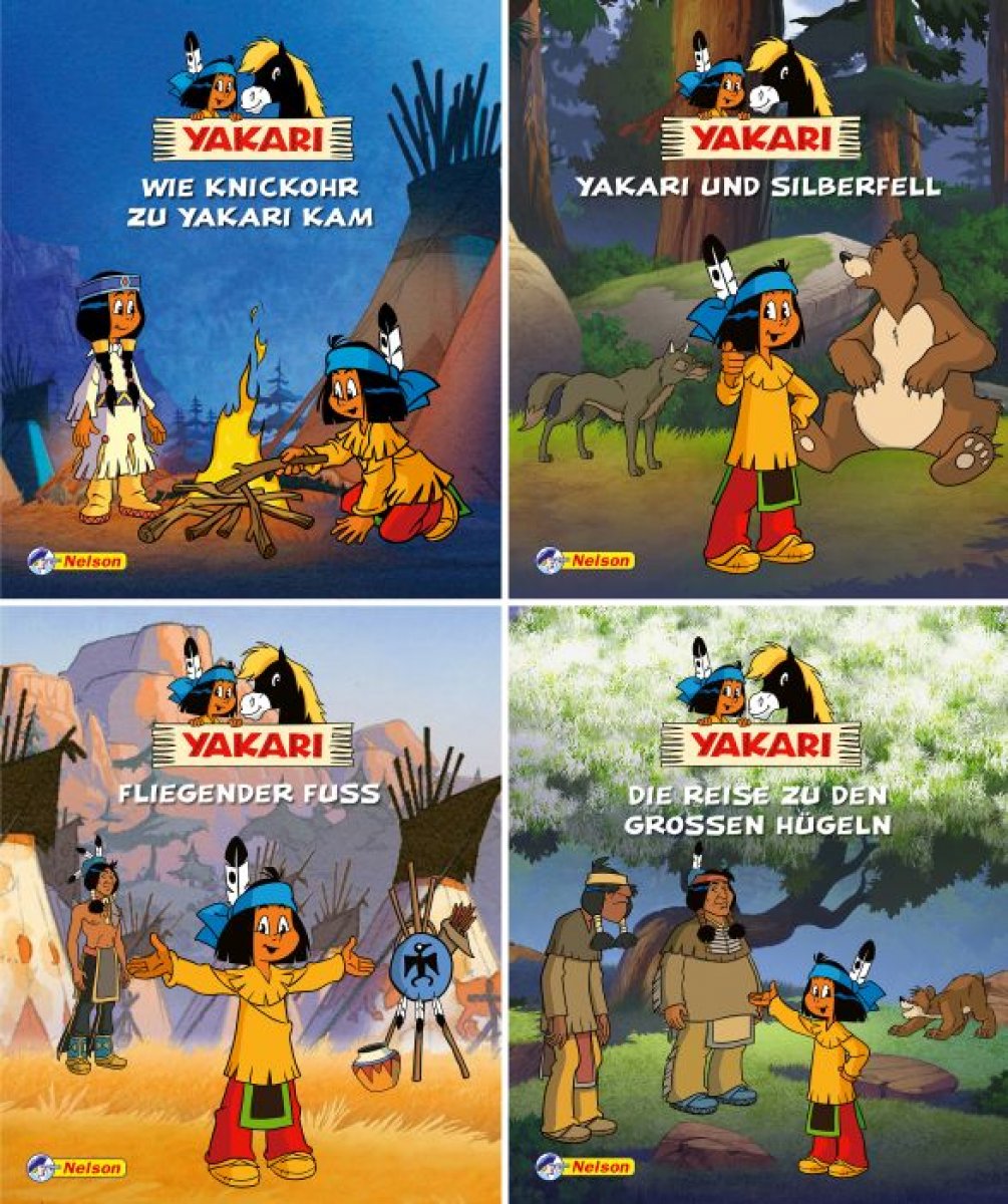 Nelson Mini-Bücher: Yakari 9-12 - Bild 1