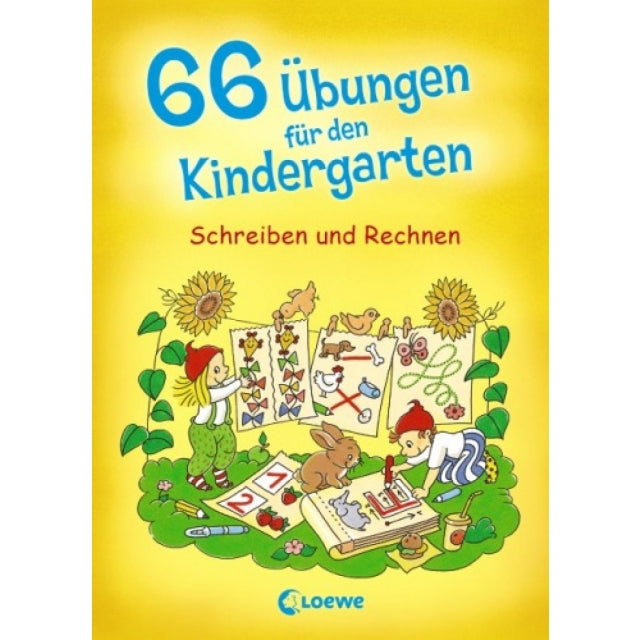 66 Übungen Kindergarten Schreiben,Rechnen - Bild 1