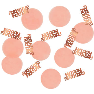 Konfetti Elegant Lush Blush Happy Birthday - Bild 1