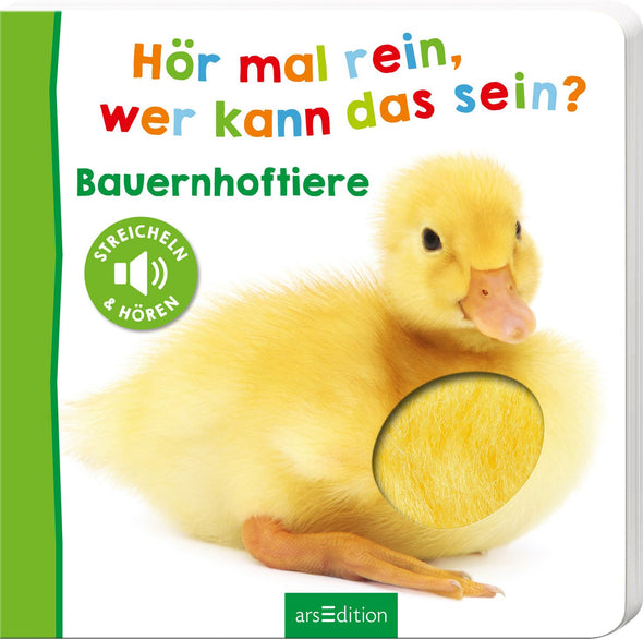 Hör mal rein, wer kann das sein?  Bauernhoftiere