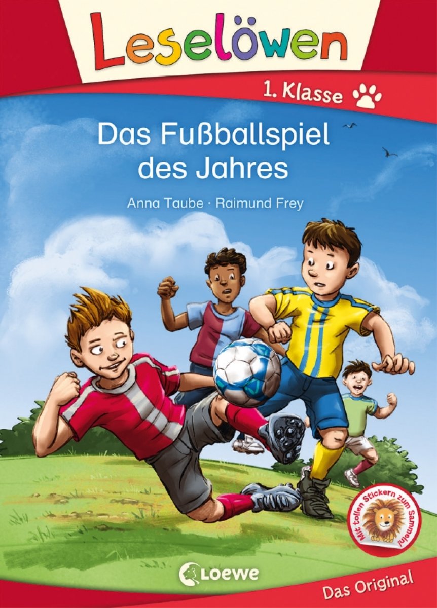 Leselöwen 1. Klasse: Fussballspiel des Jahres - Bild 1