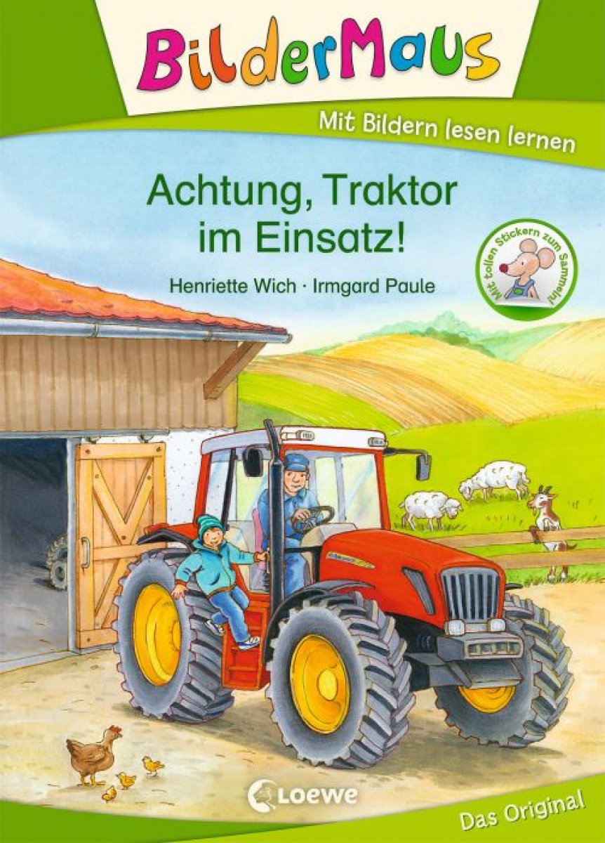 Bildermaus - Achtung, Traktor im Einsatz! - Bild 1