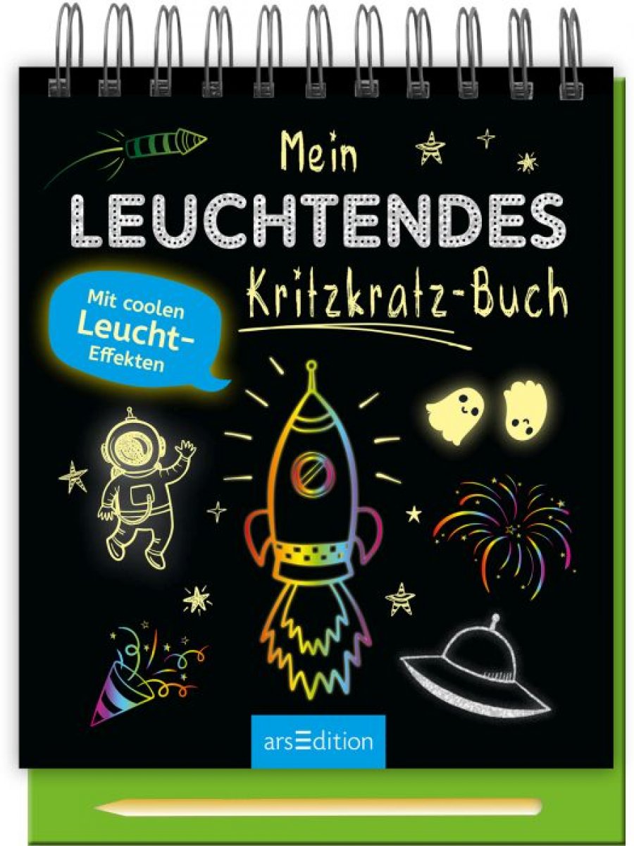 Mein schönster Krickel-Kratz Malblock : Leuchtend - Bild 1
