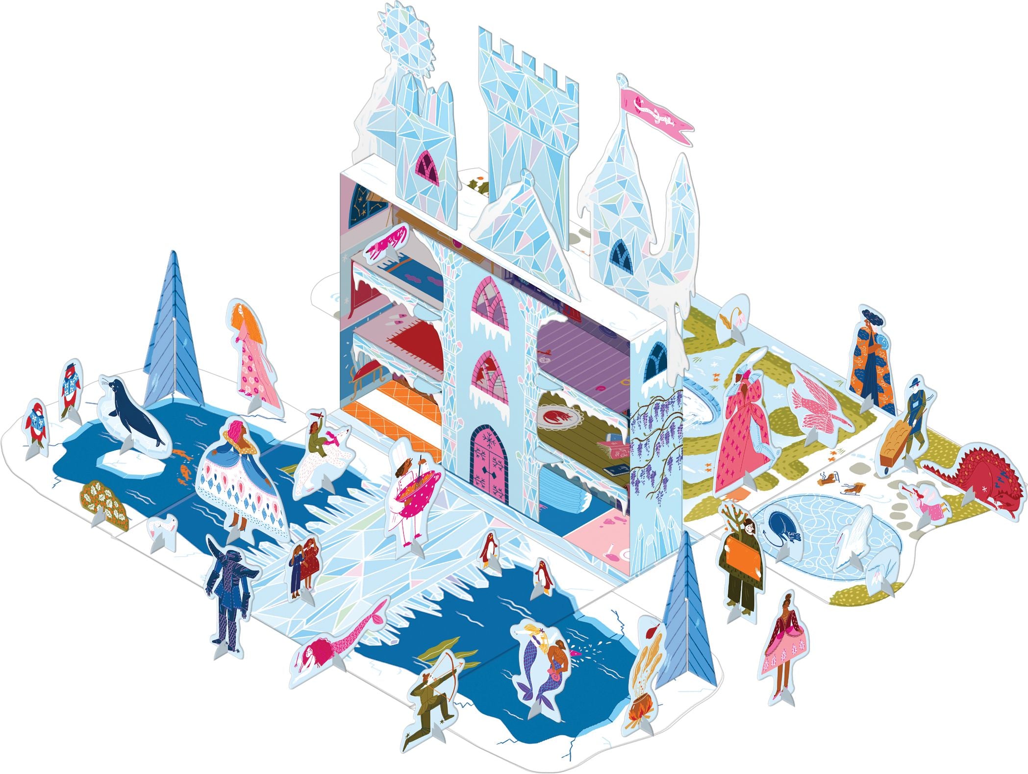 XXL Set Schloss der Eisprinzessin - Bild 2