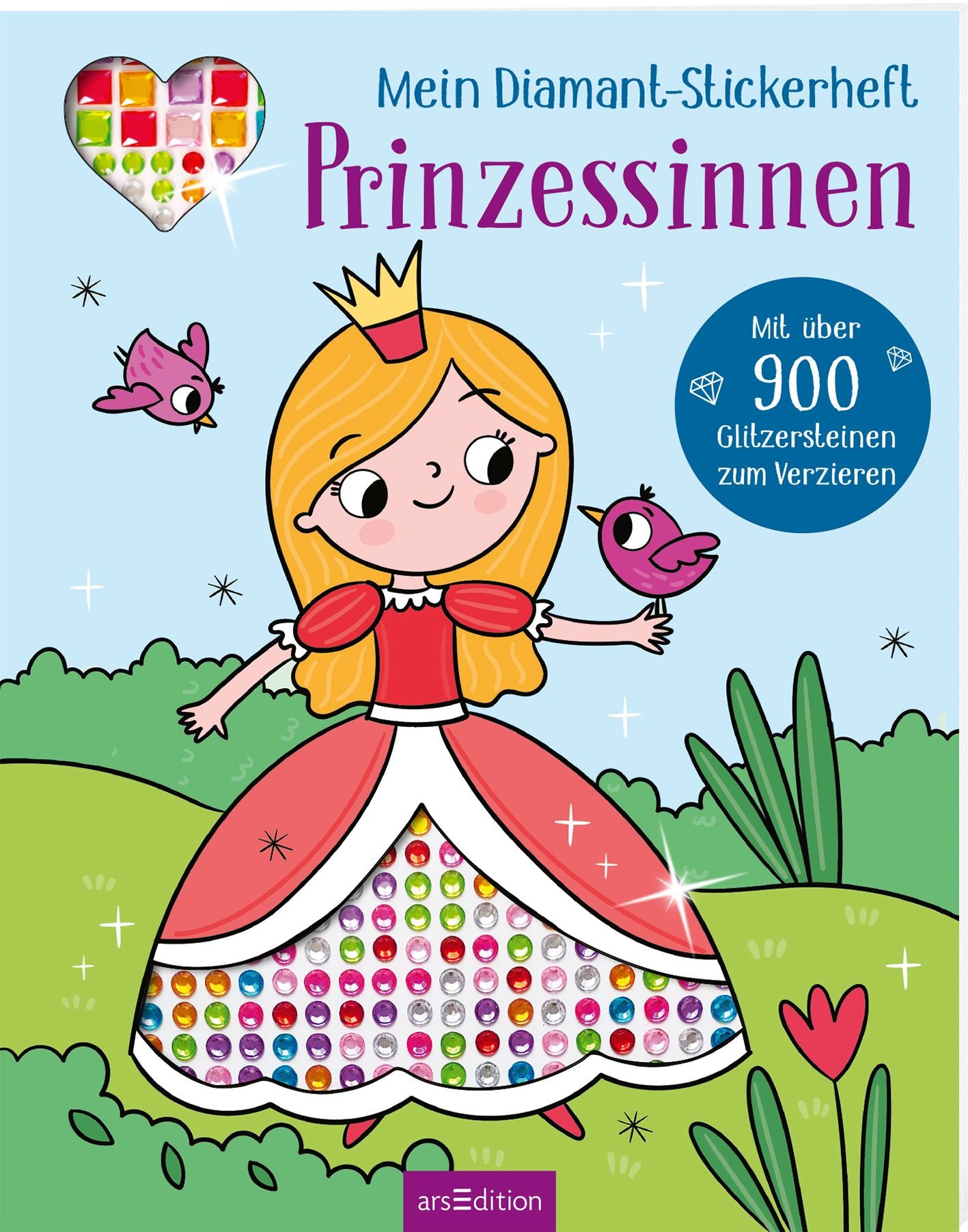 Mein Diamant Stickerheft -Prinzessin - Bild 1