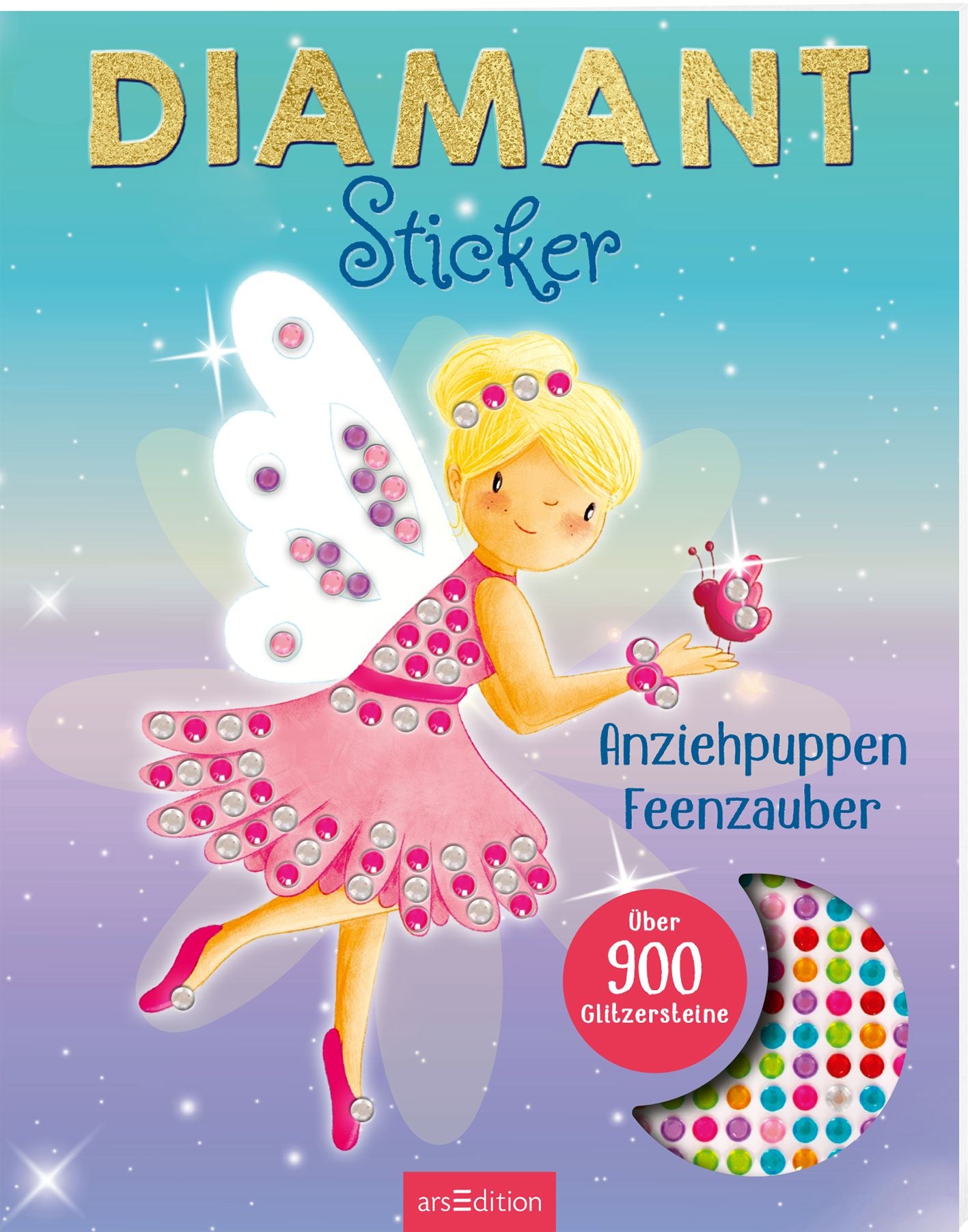 Diamant Stickerheft - Anziehpuppen Feenzauber - Bild 1