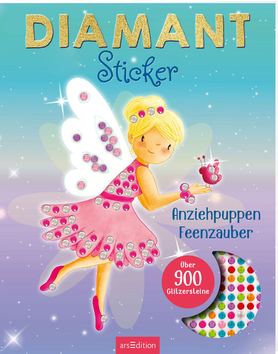 Diamant Stickerheft - Anziehpuppen Feenzauber