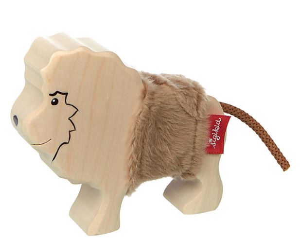 Holztier Löwe Cudly Wudly - Bild 1