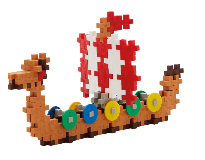 Tube Kreativ Bausteine Wikingerschiff 100 pcs - Bild 3