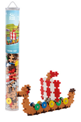 Tube Kreativ Bausteine Wikingerschiff 100 pcs