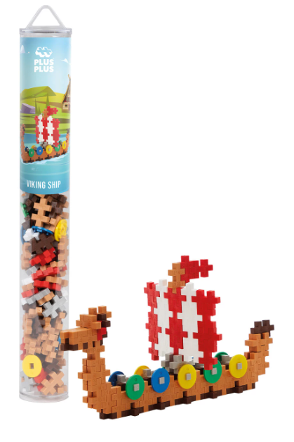 Tube Kreativ Bausteine Wikingerschiff 100 pcs - Bild 1